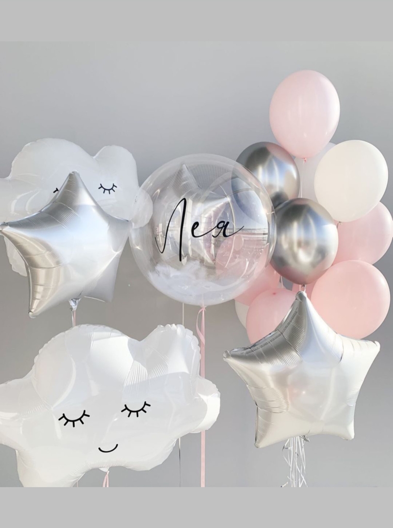 Compozitie din baloane cu heliu Nr.25