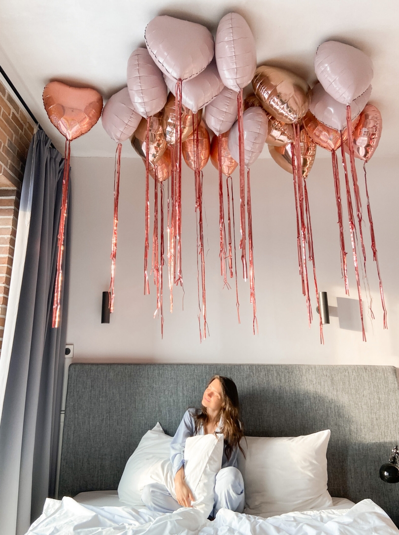 Compoziție din baloane cu heliu Nr.7