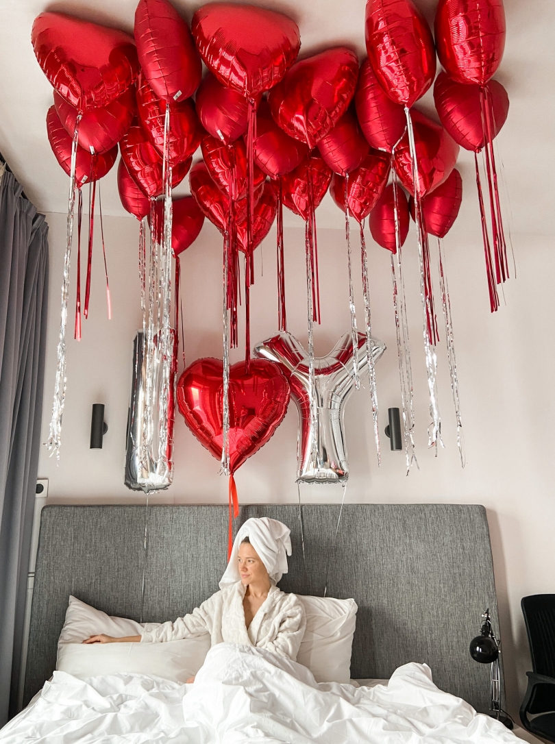 Compoziție din baloane cu heliu Nr.4