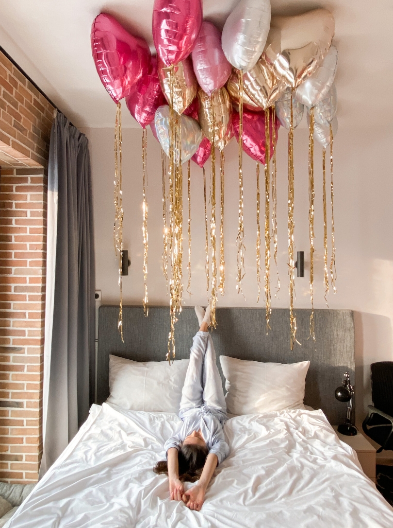 Compoziție din baloane cu heliu Nr.5