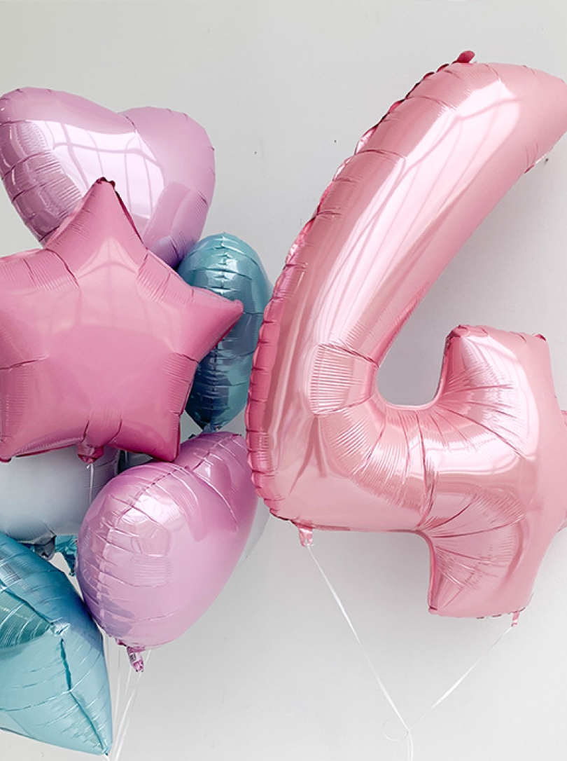 Compoziție din baloane cu heliu Nr.19