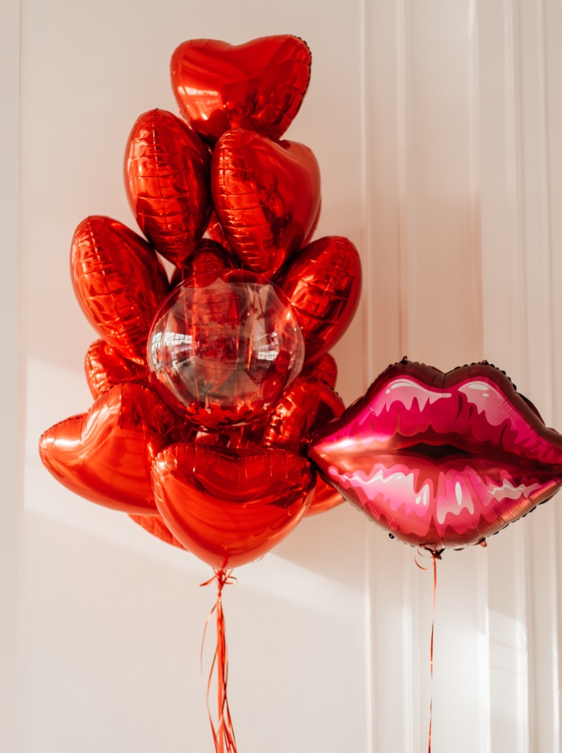 Compoziție din baloane cu heliu Nr.1