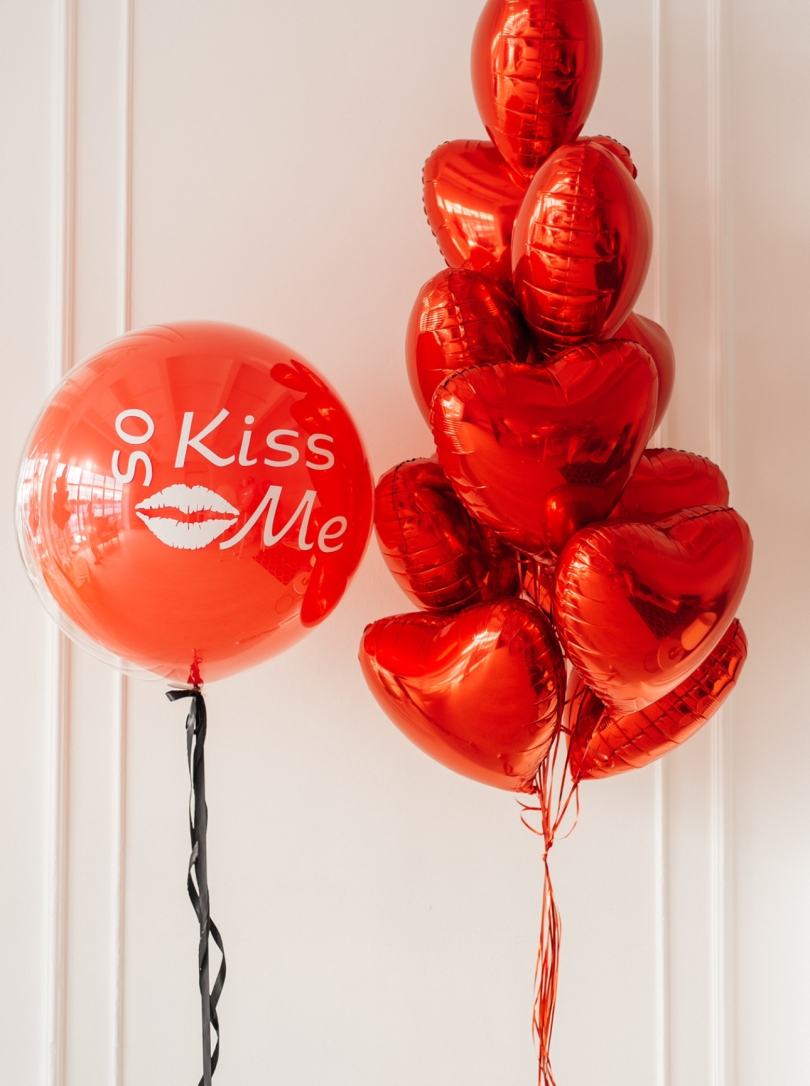 Compoziție din baloane cu heliu Nr.2