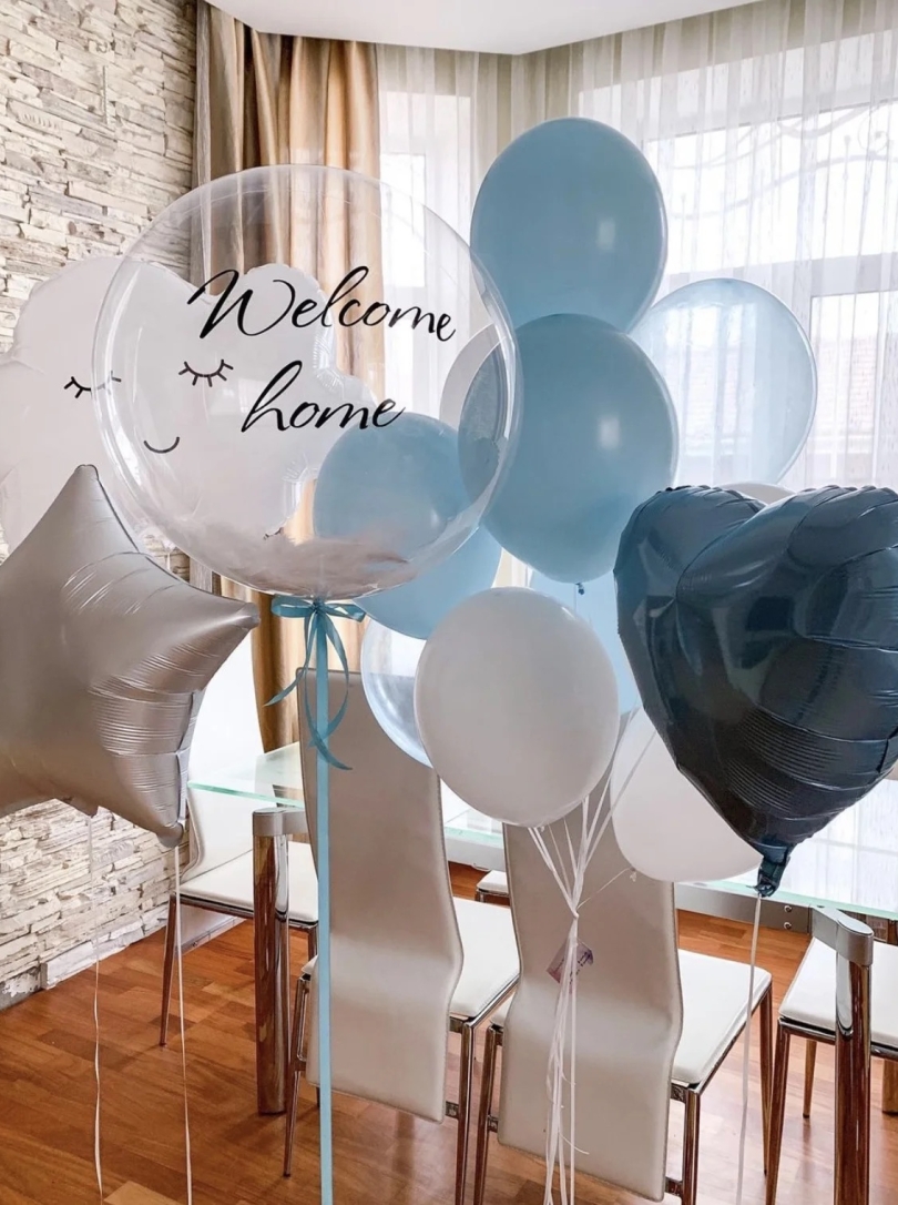 Compozitie din baloane cu heliu Nr.24