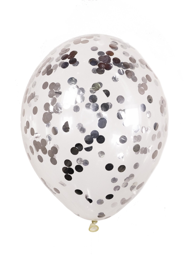 Balon cu heliu Argintiu