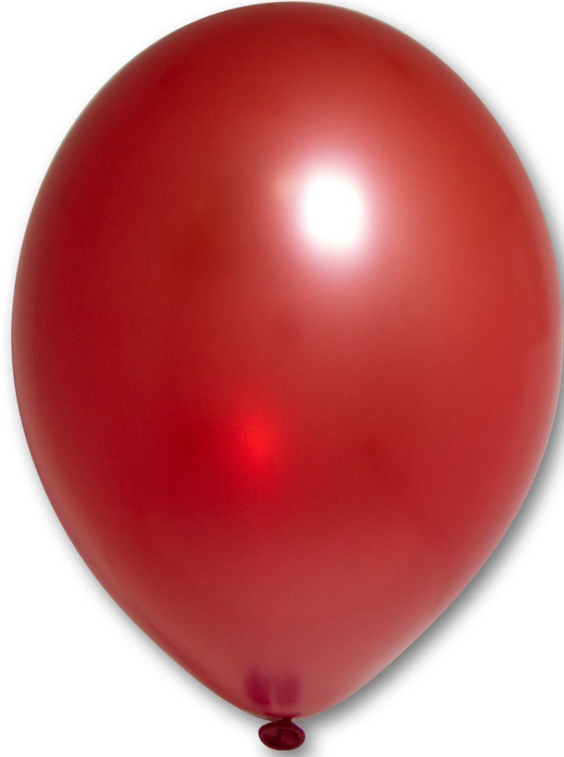 Balon roșu cromat