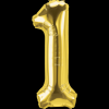 Balon cu heliu cifra 1