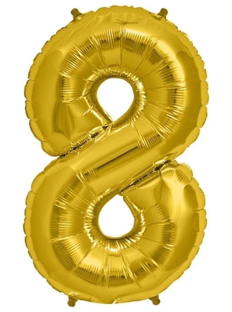 Balon cu heliu cifra 8
